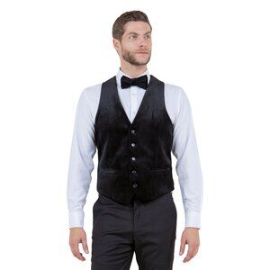 Black Velvet Vest: Elevate Your Formal Attire with a Touch of Luxury